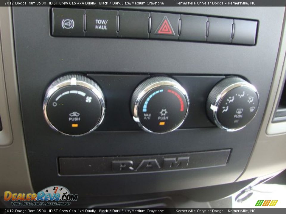 Controls of 2012 Dodge Ram 3500 HD ST Crew Cab 4x4 Dually Photo #22