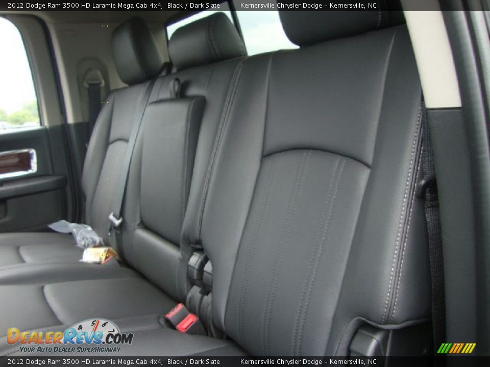 Dark Slate Interior - 2012 Dodge Ram 3500 HD Laramie Mega Cab 4x4 Photo #11