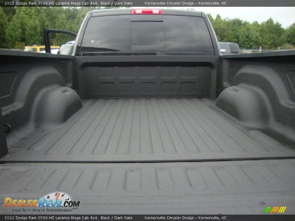 2012 Dodge Ram 3500 HD Laramie Mega Cab 4x4 Black / Dark Slate Photo #13