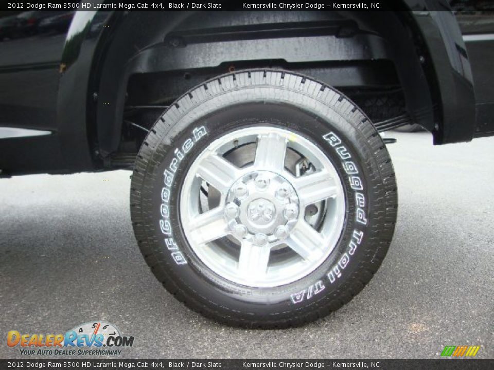 2012 Dodge Ram 3500 HD Laramie Mega Cab 4x4 Wheel Photo #17