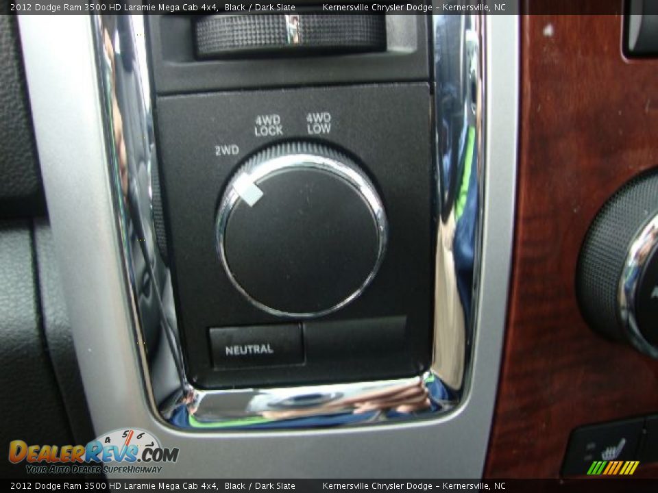 Controls of 2012 Dodge Ram 3500 HD Laramie Mega Cab 4x4 Photo #24