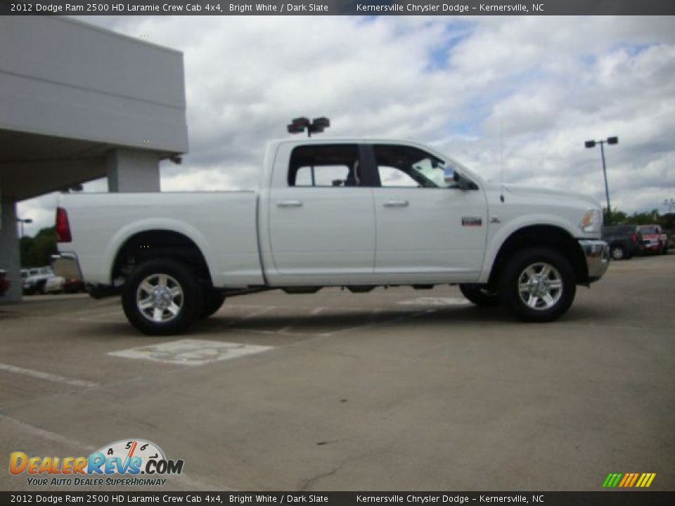 2012 Dodge Ram 2500 HD Laramie Crew Cab 4x4 Bright White / Dark Slate Photo #2