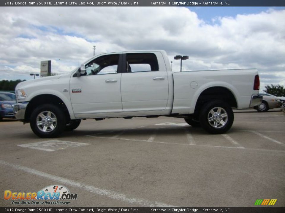 2012 Dodge Ram 2500 HD Laramie Crew Cab 4x4 Bright White / Dark Slate Photo #6