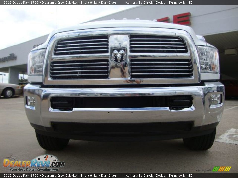 2012 Dodge Ram 2500 HD Laramie Crew Cab 4x4 Bright White / Dark Slate Photo #8