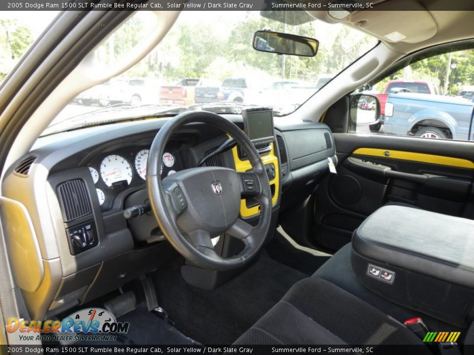 Dark Slate Gray Interior 2005 Dodge Ram 1500 Slt Rumble