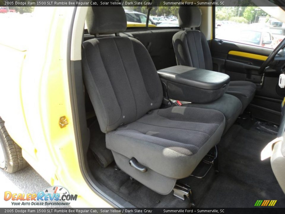 Dark Slate Gray Interior - 2005 Dodge Ram 1500 SLT Rumble Bee Regular Cab Photo #6