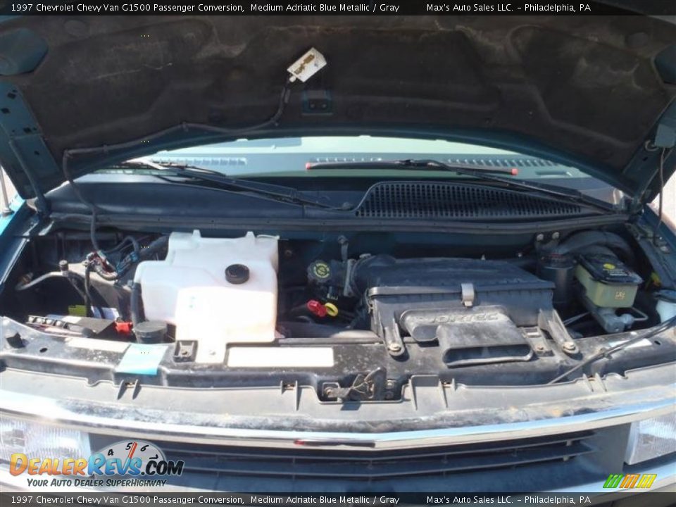 1997 Chevrolet Chevy Van G1500 Passenger Conversion 5.7 Liter OHV 16-Valve V8 Engine Photo #14