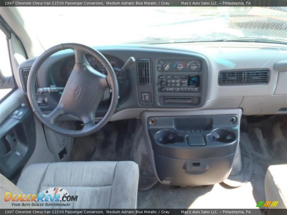 Dashboard of 1997 Chevrolet Chevy Van G1500 Passenger Conversion Photo #25