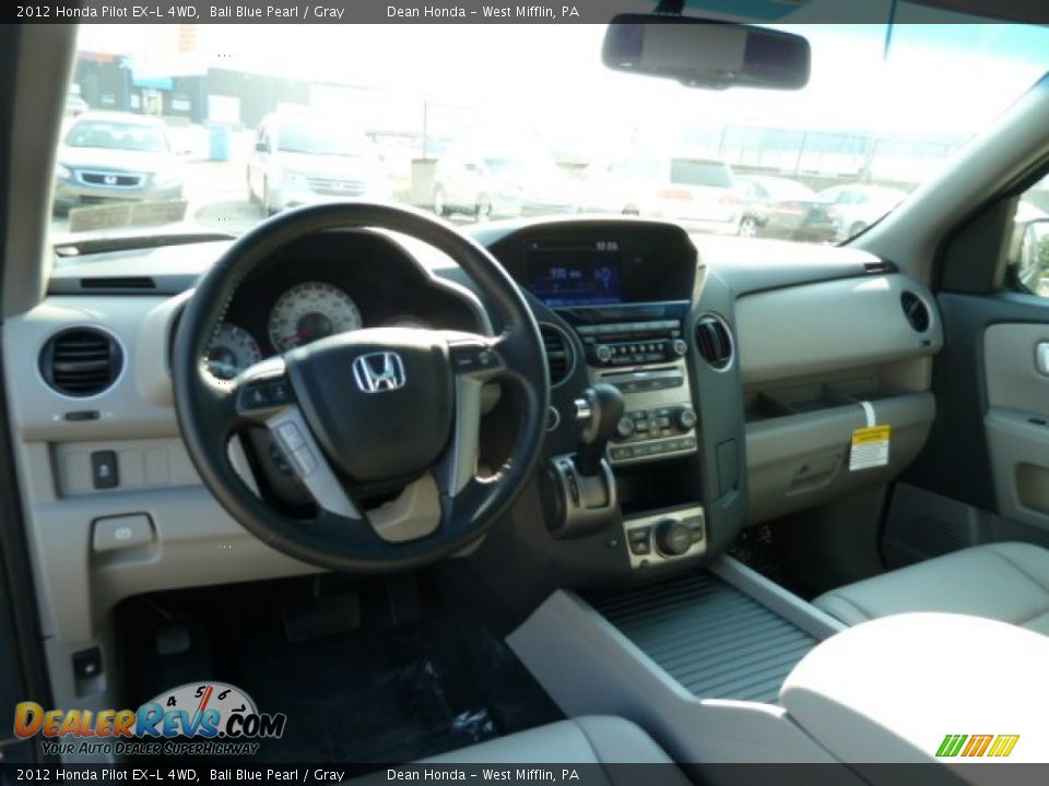 Dashboard of 2012 Honda Pilot EX-L 4WD Photo #14