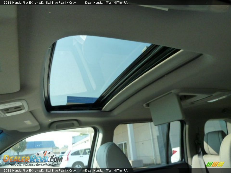 Sunroof of 2012 Honda Pilot EX-L 4WD Photo #16