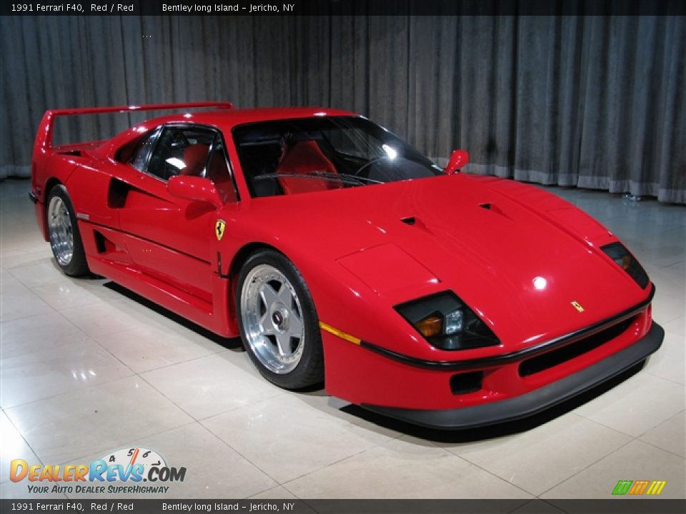 1991 Ferrari F40 Red / Red Photo #3