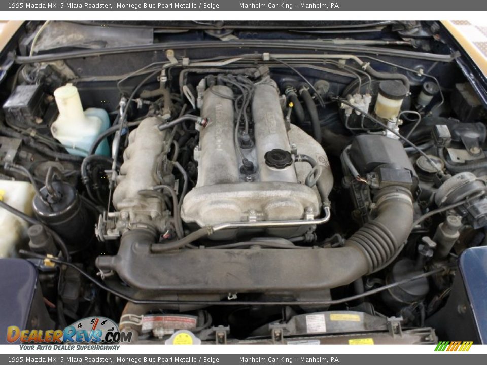 1995 Mazda MX-5 Miata Roadster 1.8 Liter DOHC 16-Valve 4 Cylinder Engine Photo #13