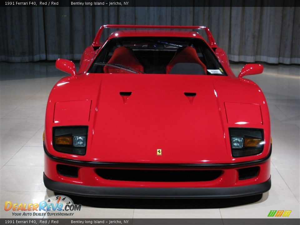 1991 Ferrari F40 Red / Red Photo #4