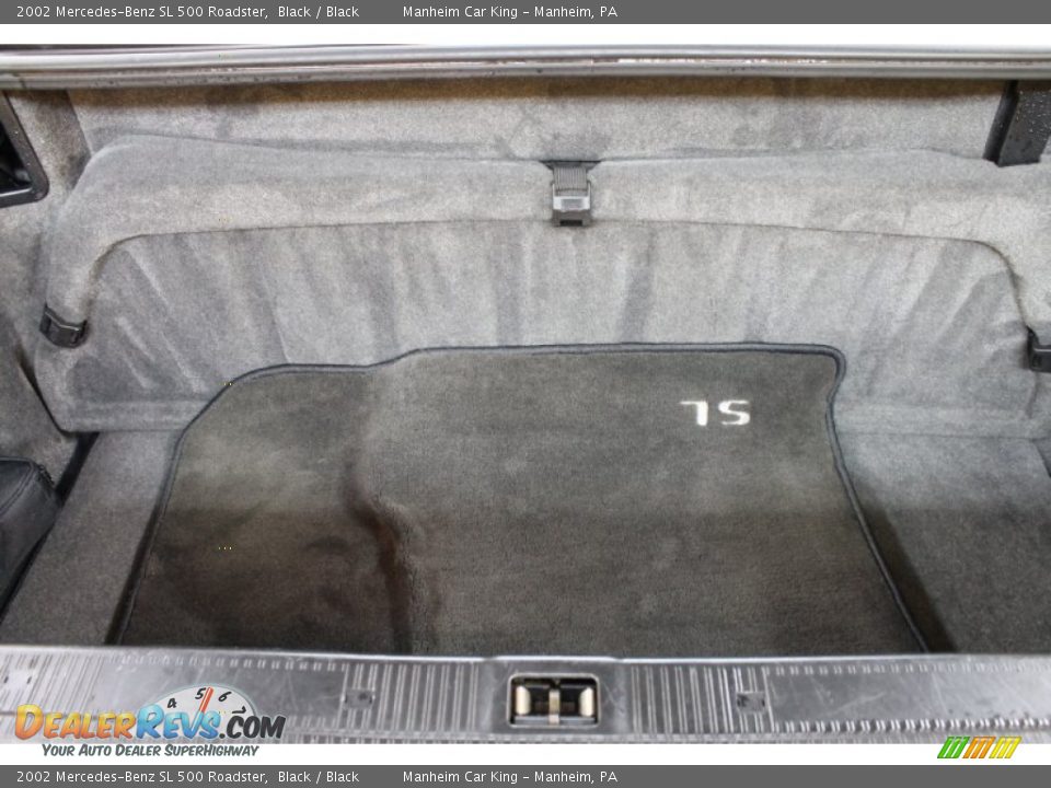 2002 Mercedes-Benz SL 500 Roadster Trunk Photo #14