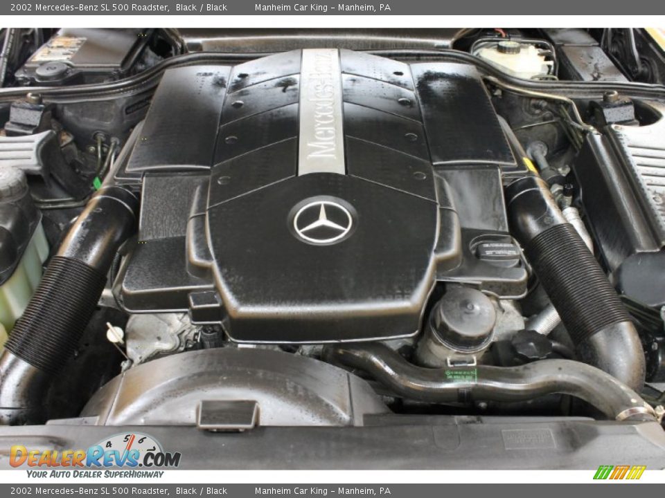 2002 Mercedes-Benz SL 500 Roadster 5.0 Liter SOHC 24-Valve V8 Engine Photo #16