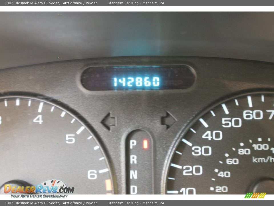 2002 Oldsmobile Alero GL Sedan Arctic White / Pewter Photo #7