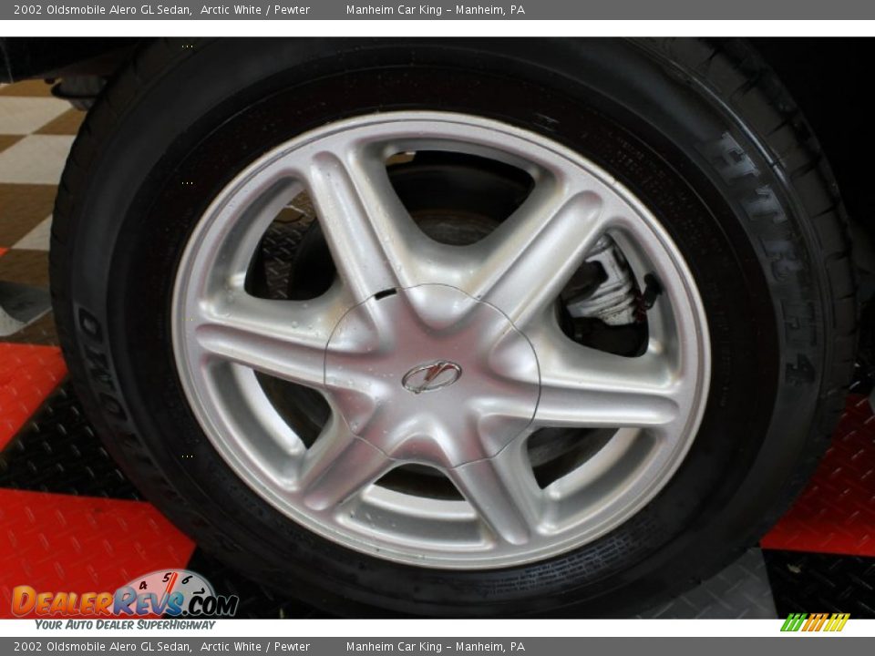 2002 Oldsmobile Alero GL Sedan Arctic White / Pewter Photo #18