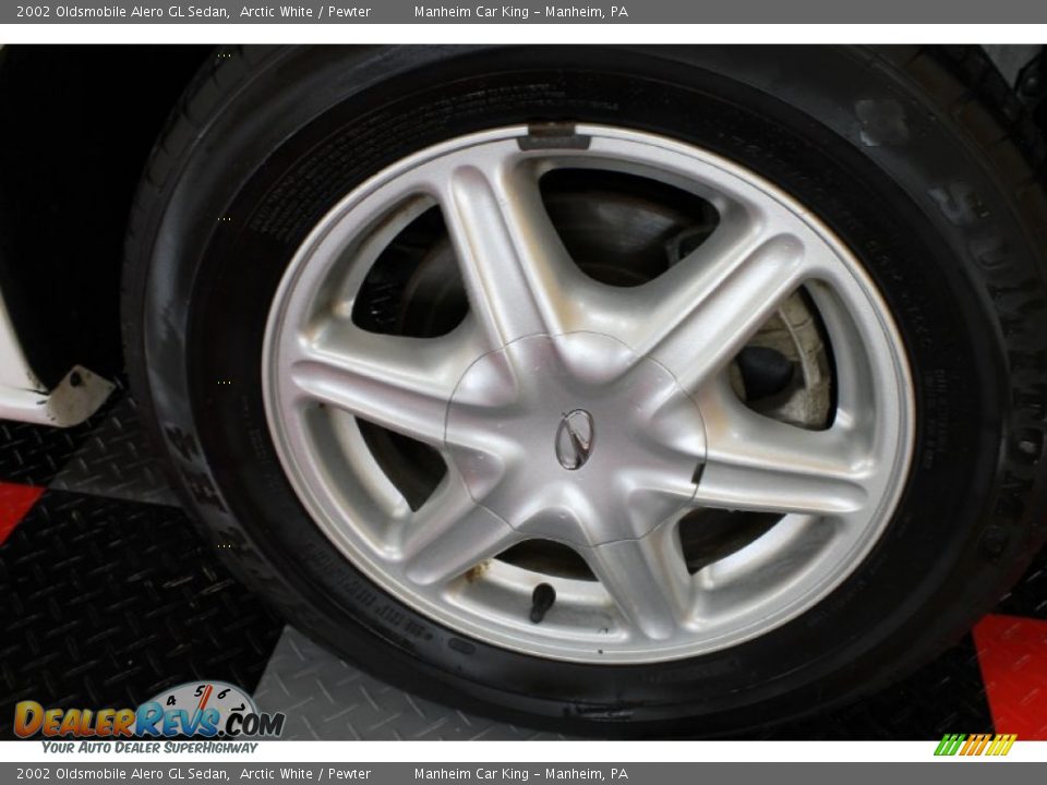 2002 Oldsmobile Alero GL Sedan Arctic White / Pewter Photo #19