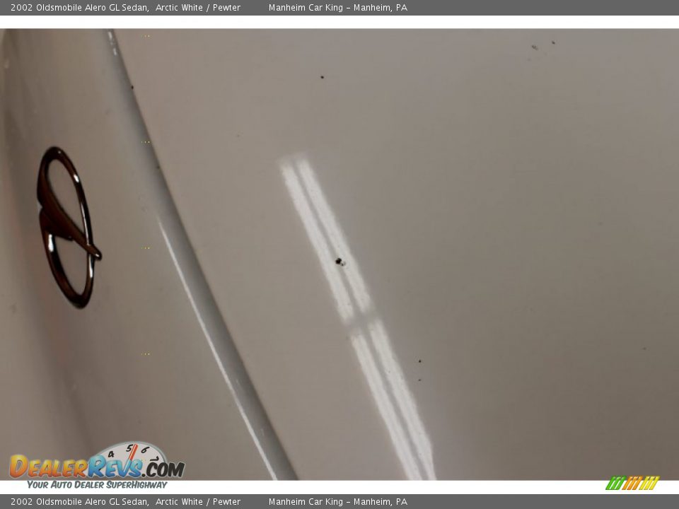 2002 Oldsmobile Alero GL Sedan Arctic White / Pewter Photo #20