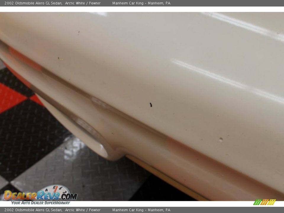 2002 Oldsmobile Alero GL Sedan Arctic White / Pewter Photo #21