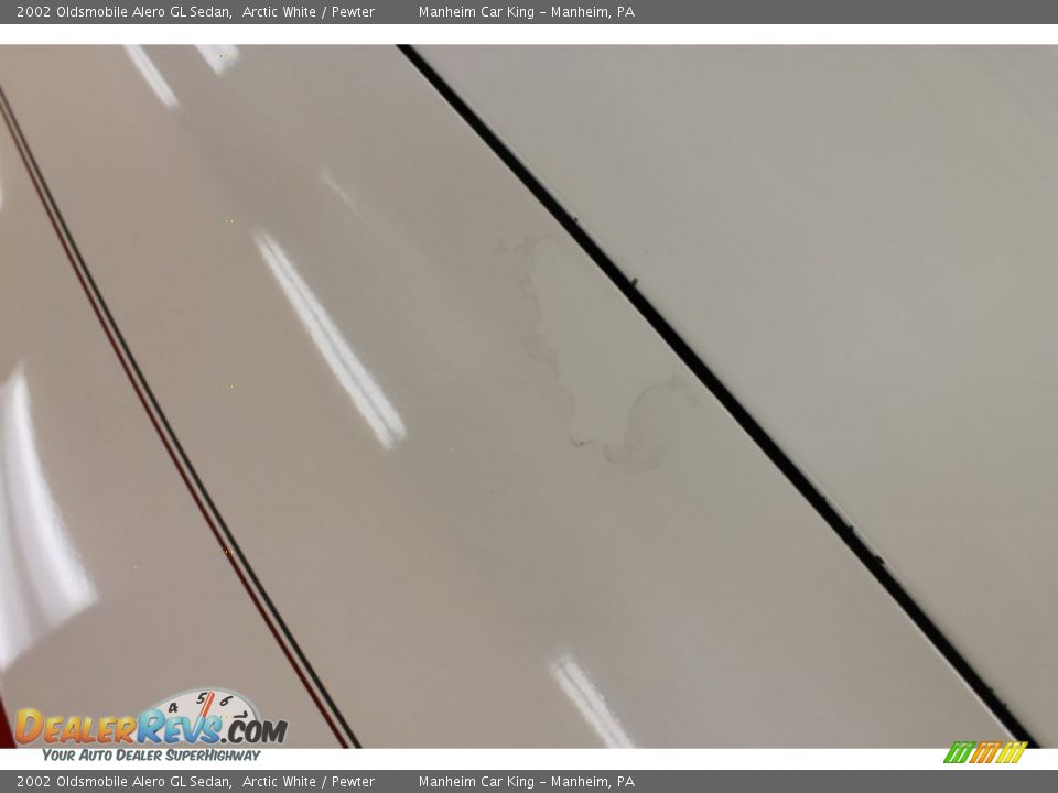 2002 Oldsmobile Alero GL Sedan Arctic White / Pewter Photo #22