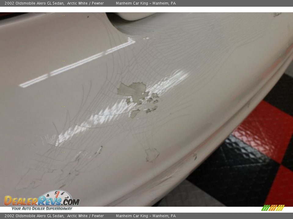 2002 Oldsmobile Alero GL Sedan Arctic White / Pewter Photo #25