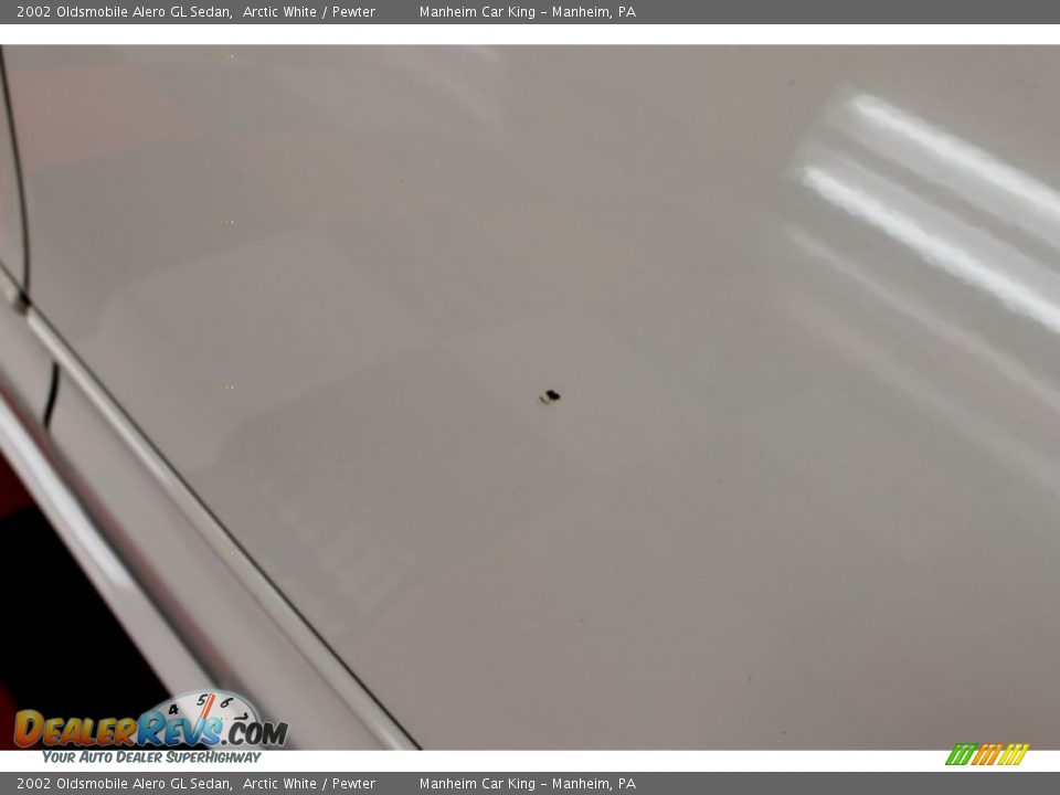 2002 Oldsmobile Alero GL Sedan Arctic White / Pewter Photo #27