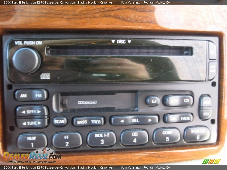 Audio System of 2000 Ford E Series Van E150 Passenger Conversion Photo #14