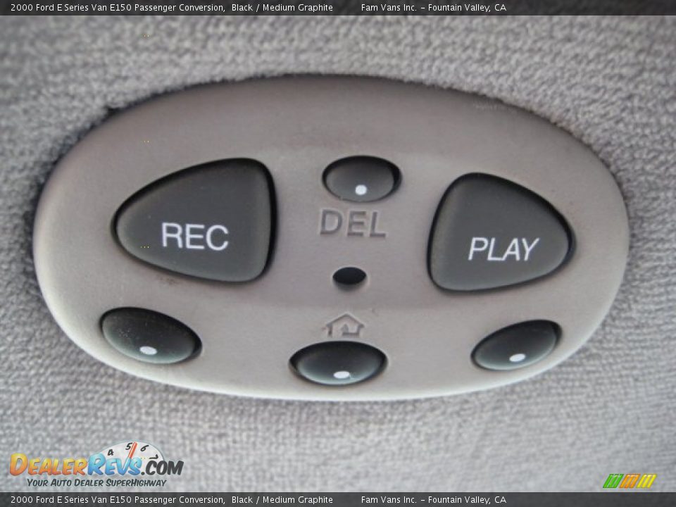 Controls of 2000 Ford E Series Van E150 Passenger Conversion Photo #19