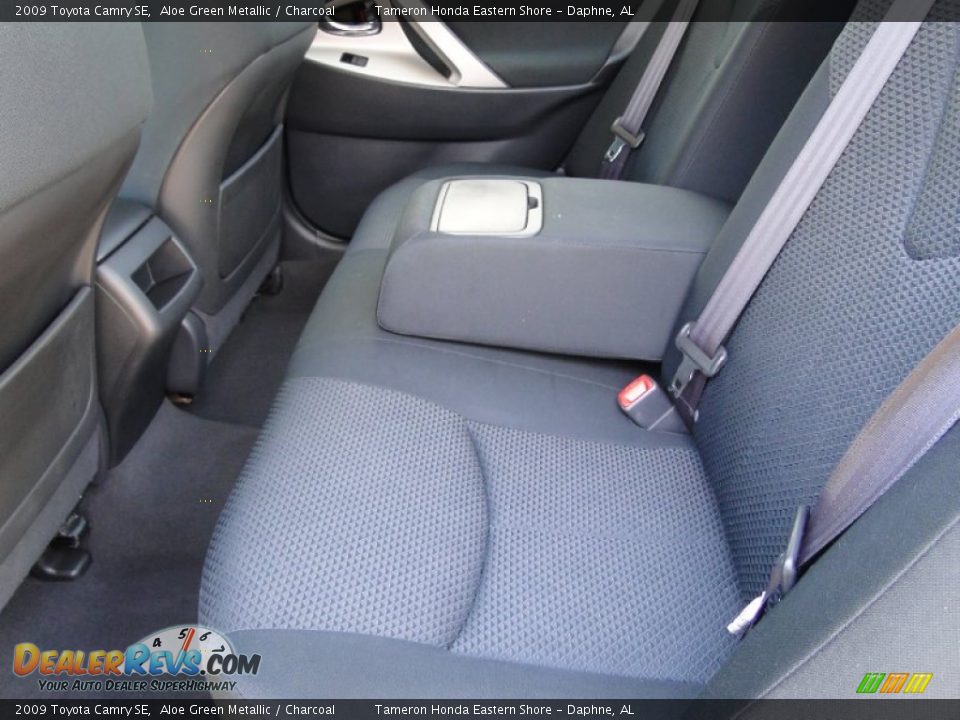 2009 Toyota Camry SE Aloe Green Metallic / Charcoal Photo #26