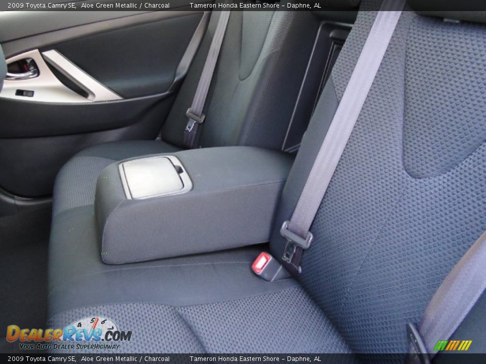 2009 Toyota Camry SE Aloe Green Metallic / Charcoal Photo #27
