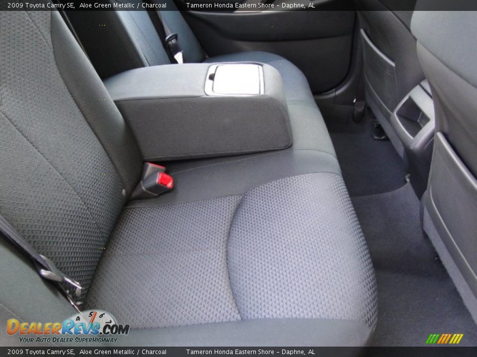 2009 Toyota Camry SE Aloe Green Metallic / Charcoal Photo #28