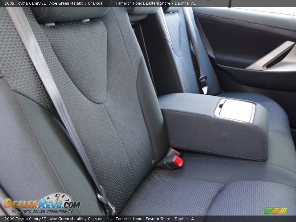 2009 Toyota Camry SE Aloe Green Metallic / Charcoal Photo #29