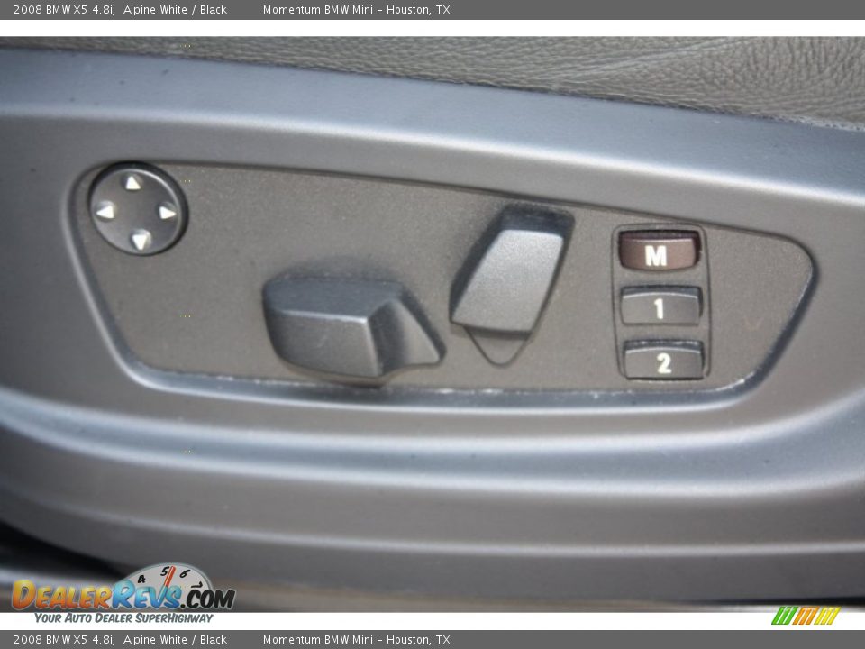 2008 BMW X5 4.8i Alpine White / Black Photo #13