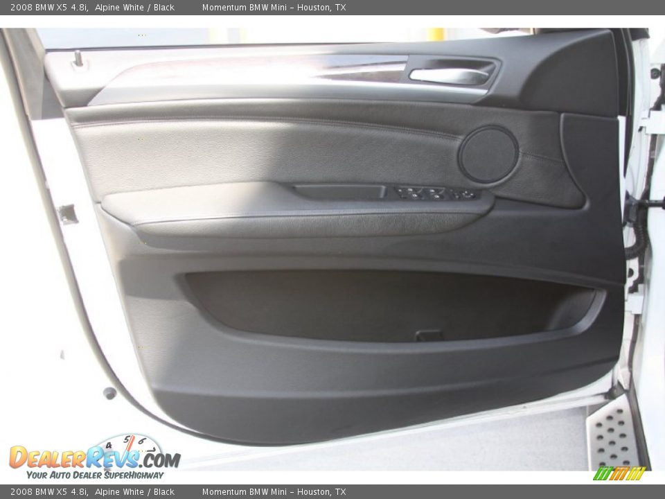 2008 BMW X5 4.8i Alpine White / Black Photo #14