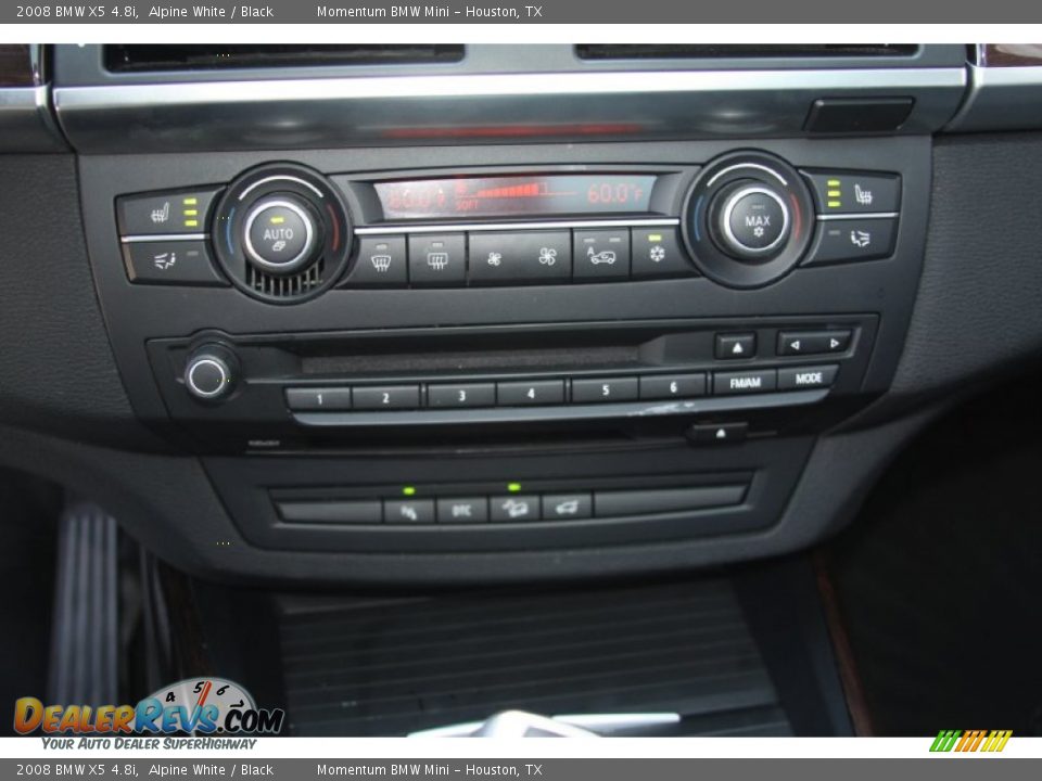 2008 BMW X5 4.8i Alpine White / Black Photo #19