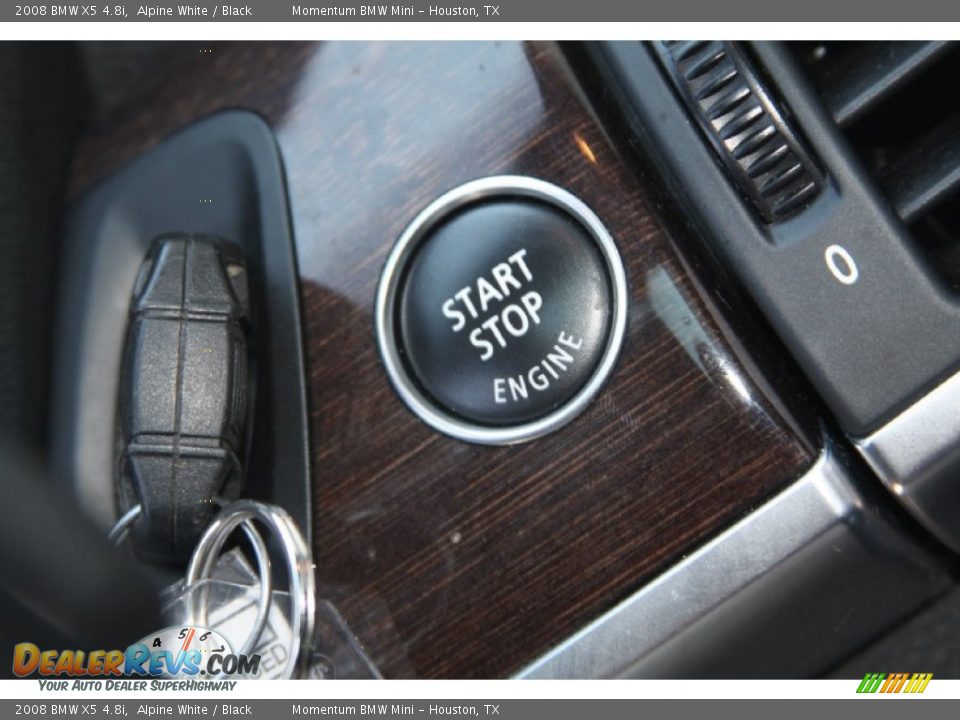 2008 BMW X5 4.8i Alpine White / Black Photo #25