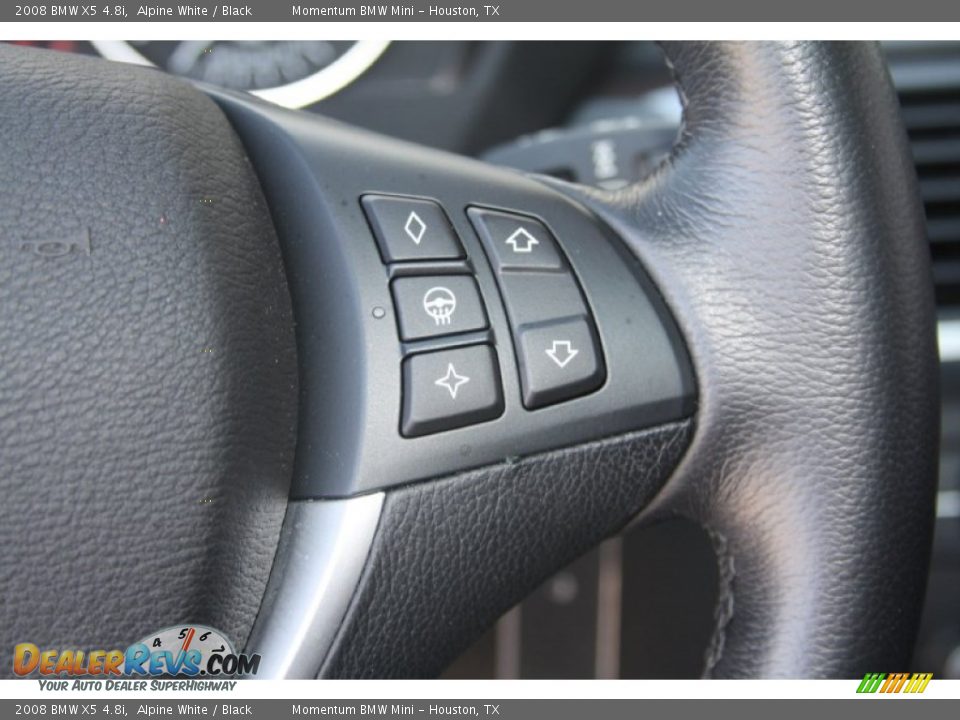 2008 BMW X5 4.8i Alpine White / Black Photo #26