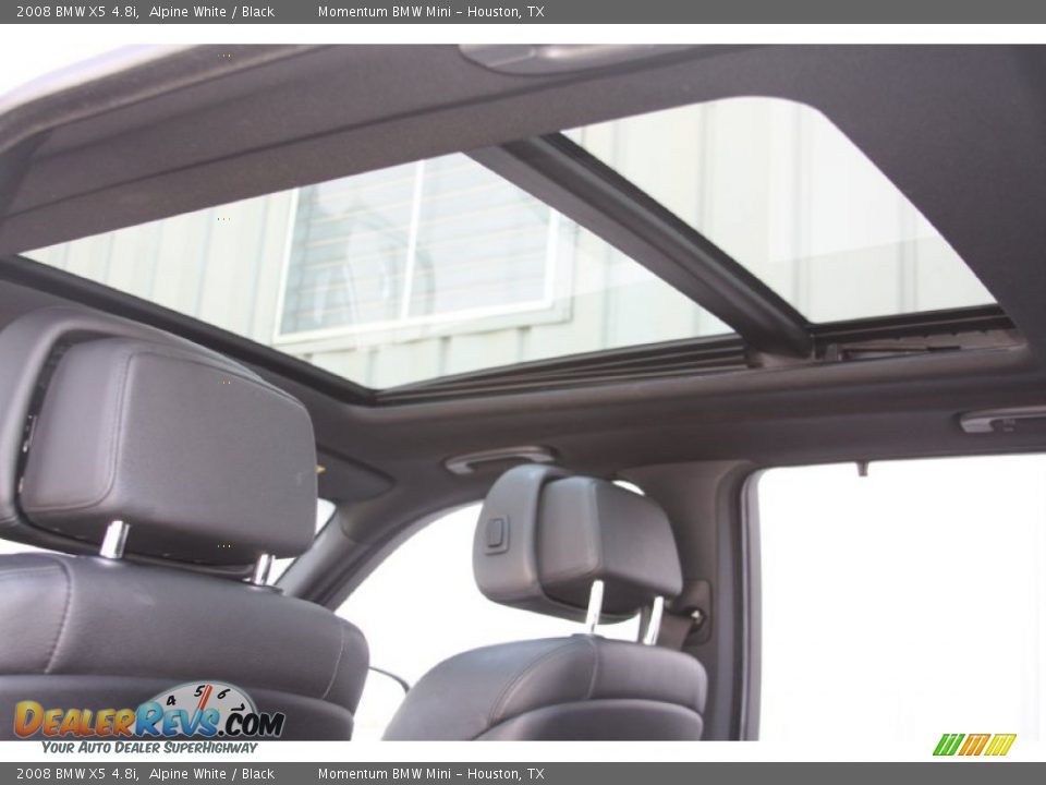 2008 BMW X5 4.8i Alpine White / Black Photo #29
