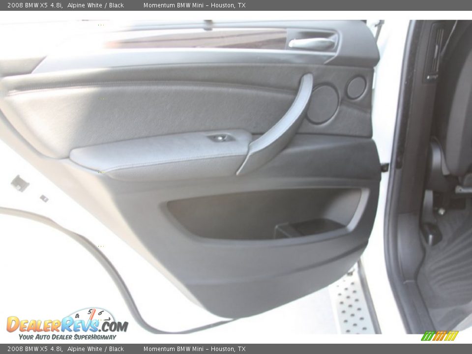 2008 BMW X5 4.8i Alpine White / Black Photo #31