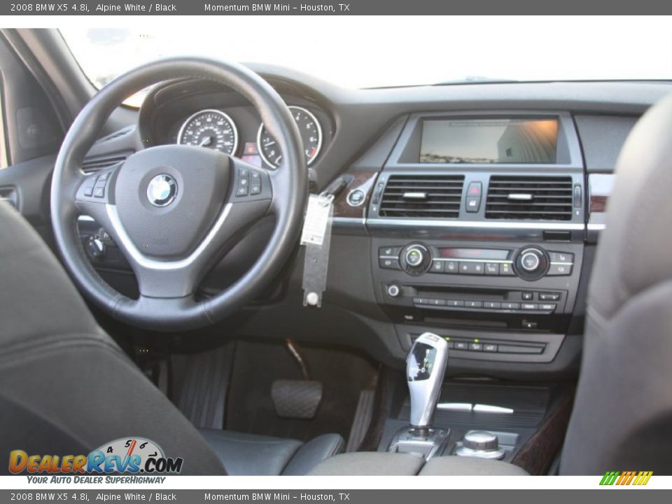 2008 BMW X5 4.8i Alpine White / Black Photo #32