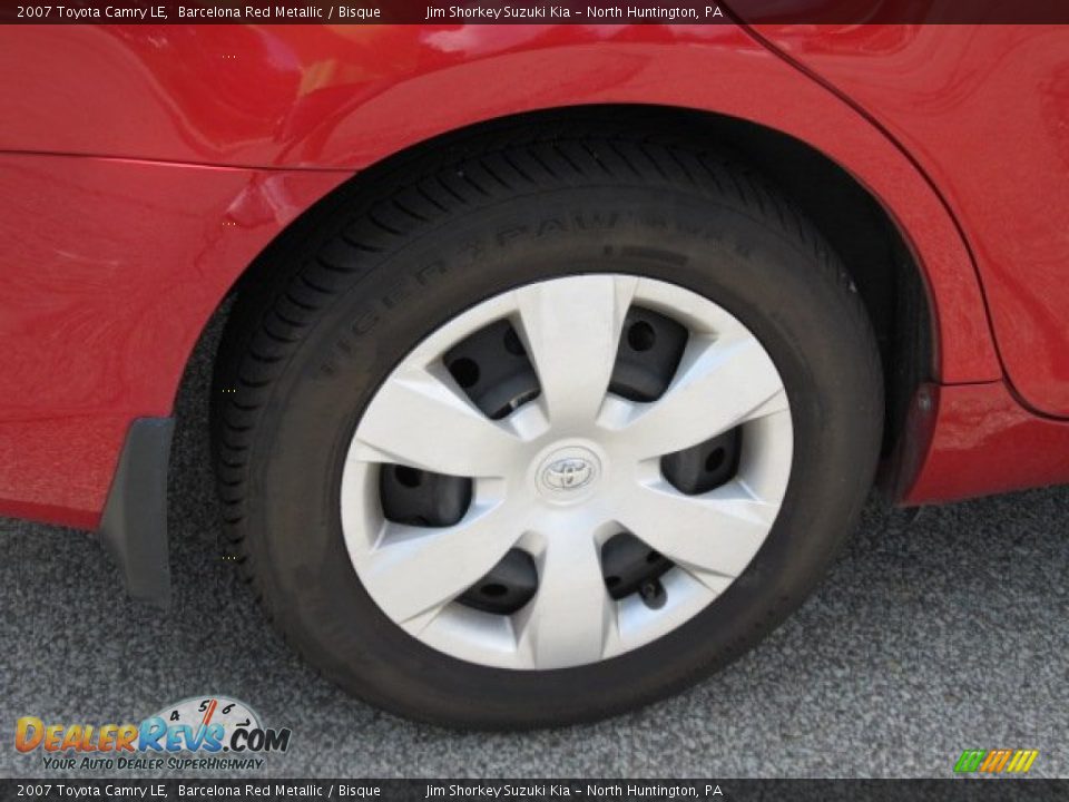2007 Toyota Camry LE Barcelona Red Metallic / Bisque Photo #3
