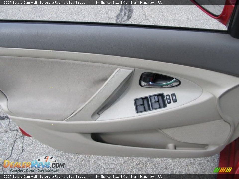 2007 Toyota Camry LE Barcelona Red Metallic / Bisque Photo #9