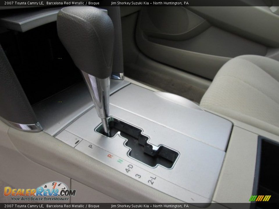 2007 Toyota Camry LE Barcelona Red Metallic / Bisque Photo #11