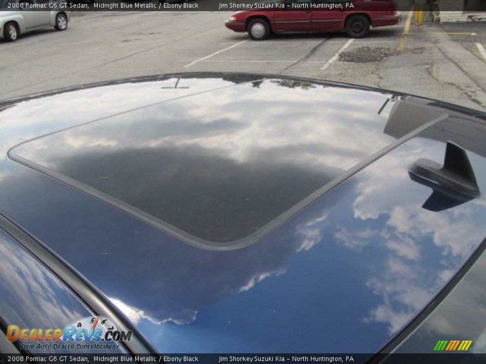 2008 Pontiac G6 GT Sedan Midnight Blue Metallic / Ebony Black Photo #4