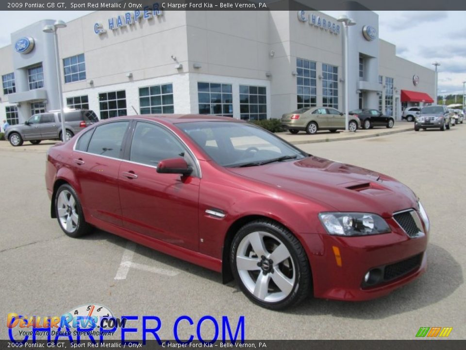 2009 Pontiac G8 GT Sport Red Metallic / Onyx Photo #1