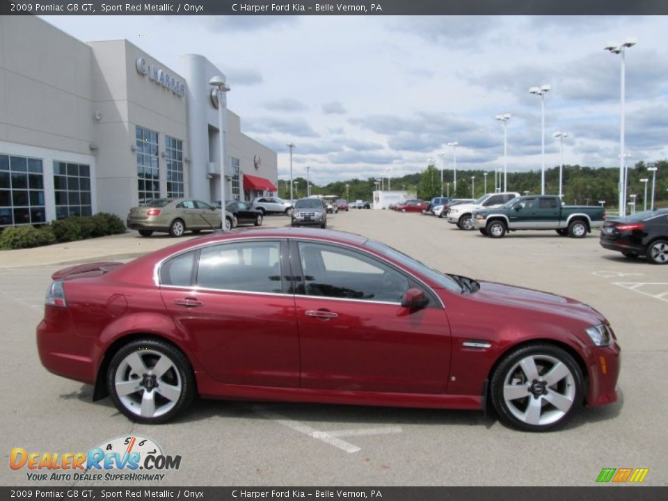 Sport Red Metallic 2009 Pontiac G8 GT Photo #2