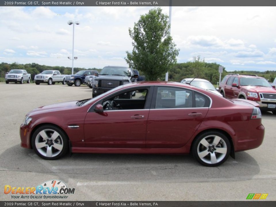 Sport Red Metallic 2009 Pontiac G8 GT Photo #6