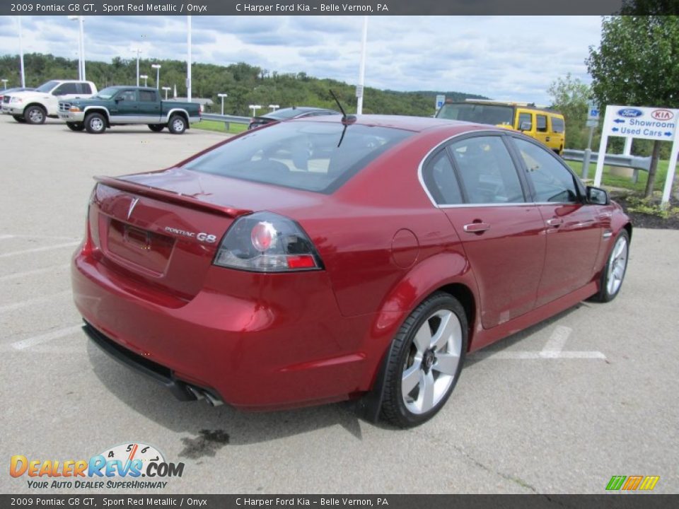 Sport Red Metallic 2009 Pontiac G8 GT Photo #9