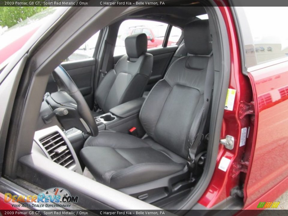 Onyx Interior - 2009 Pontiac G8 GT Photo #12